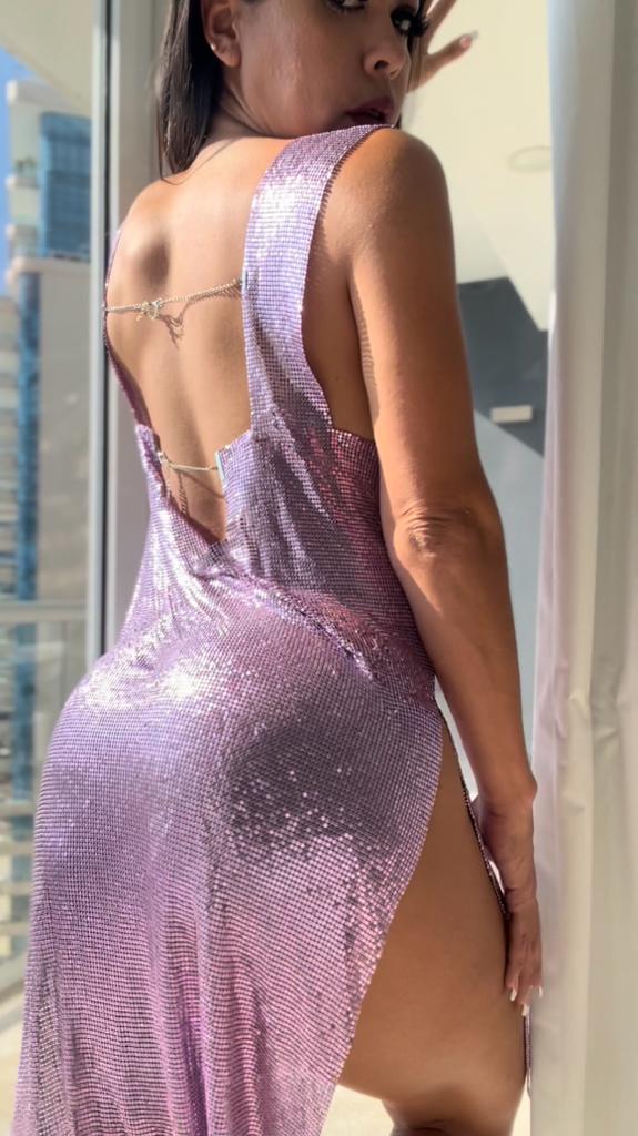 Vestido brillos