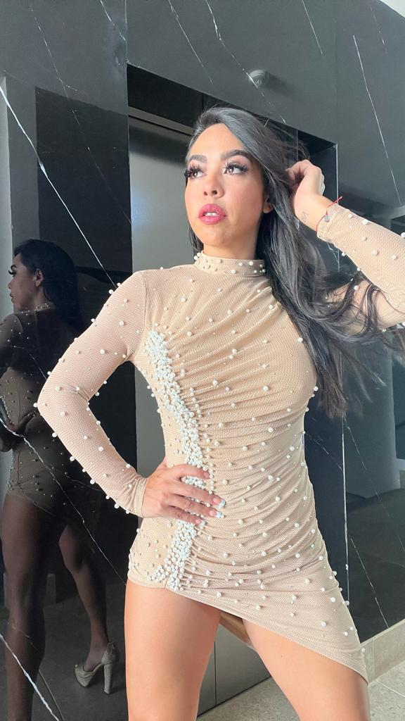 Vestido malla
