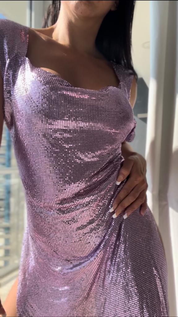 Vestido brillos
