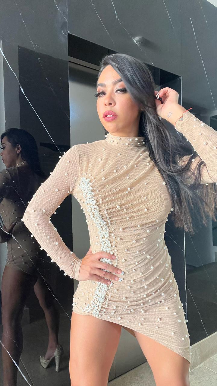 Vestido malla
